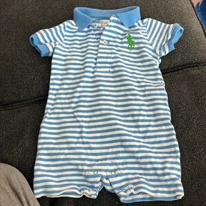 Striped Ralph Lauren short sleeve outfit